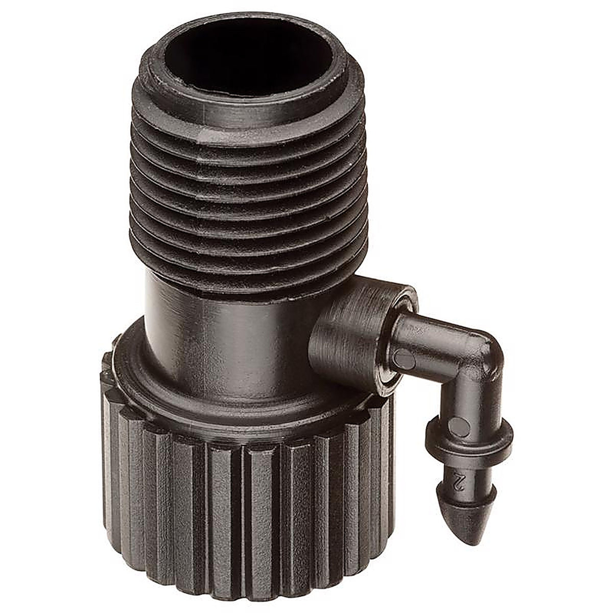 Rain Bird - RISMAN1SM - 1/2 In. Barbed Drip Irrigation Adapter 1 Pack