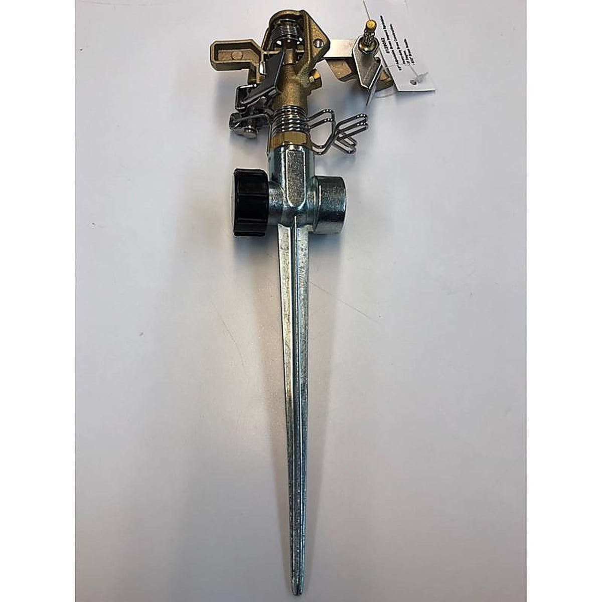Quality Valve and Sprinkler - 423039 - Irrigator Pro Brass Non-Tipping Base Impulse Sprinkler 6361 Sq Ft 1 Pack