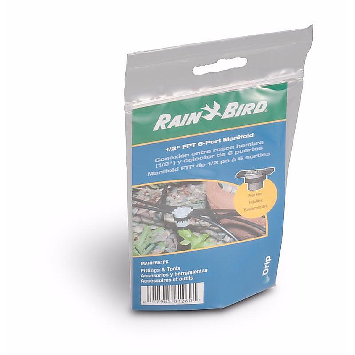 Rain Bird - MANIFRE6S - 6 Ports Drip Irrigation Manifold