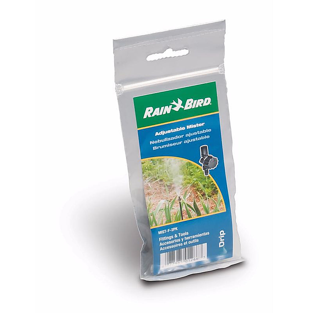 Rain Bird - MIST-F/2S - Full-Circle Drip Irrigation Emitter 1 GPH 2 Pack