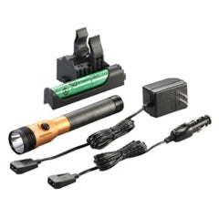 Streamlight 75490 Stinger DS LED HL with Piggy Back Charger, Orange