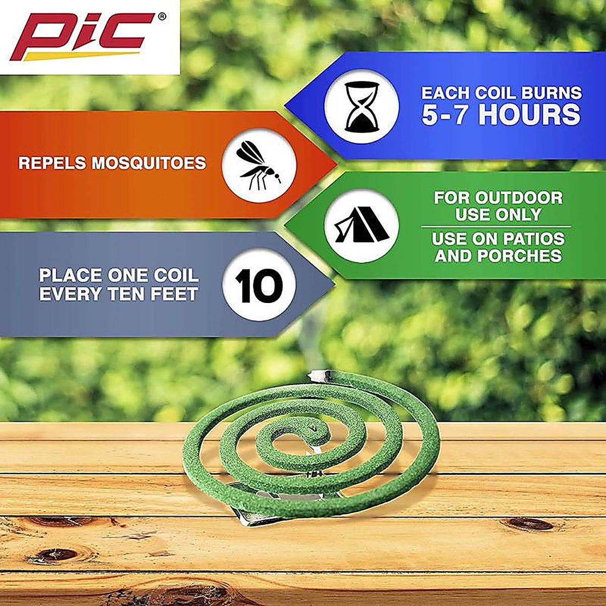 Pic - C-10-12 - Insect Repellent Coil for Mosquitoes
