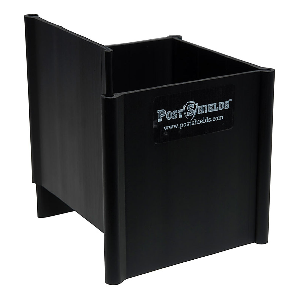 Post Shields Inc. - 5282711010 - Inc. 4 In. H X 4 In. W X 4 In. L Plastic Black Fence Post Protection