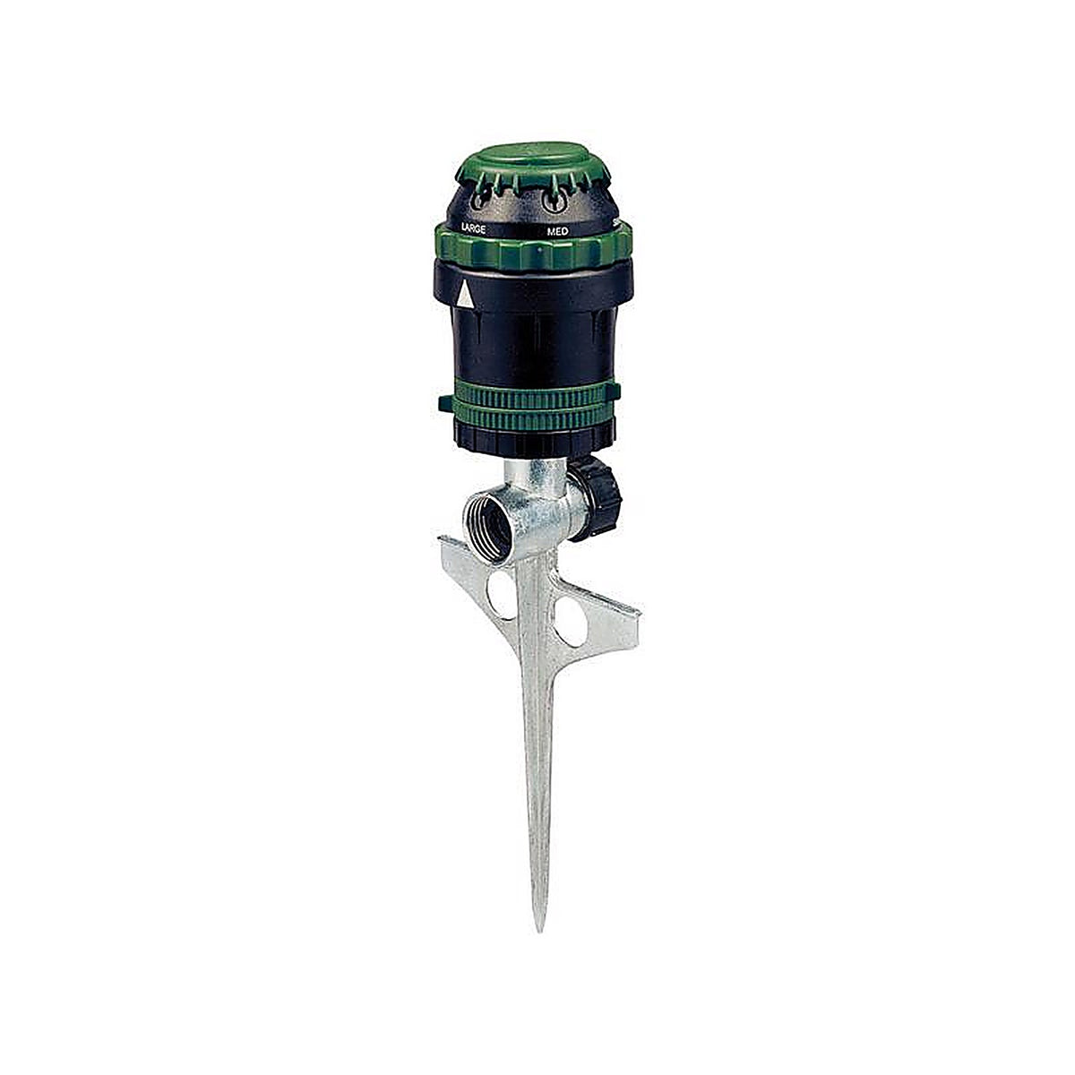 Orbit 58573N H2O Six Zinc Spike Base Sprinkler 5026 sq. ft.