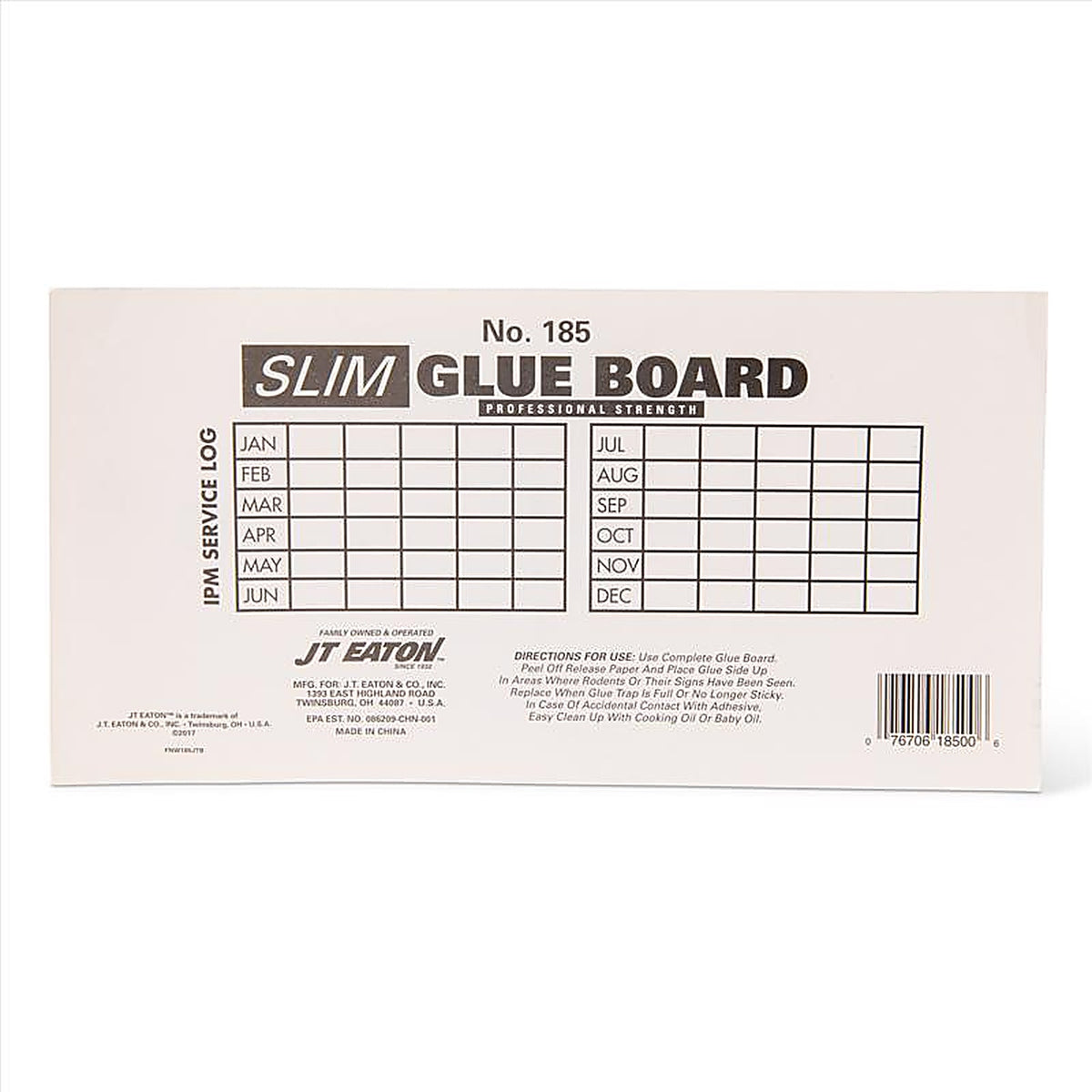 JT Eaton 185 Glue Board For Insects and Mice 1 pk