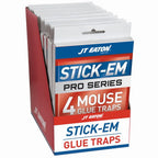 JT Eaton 133P Stick-Em Pro Series Glue Trap For Mice 4 pk