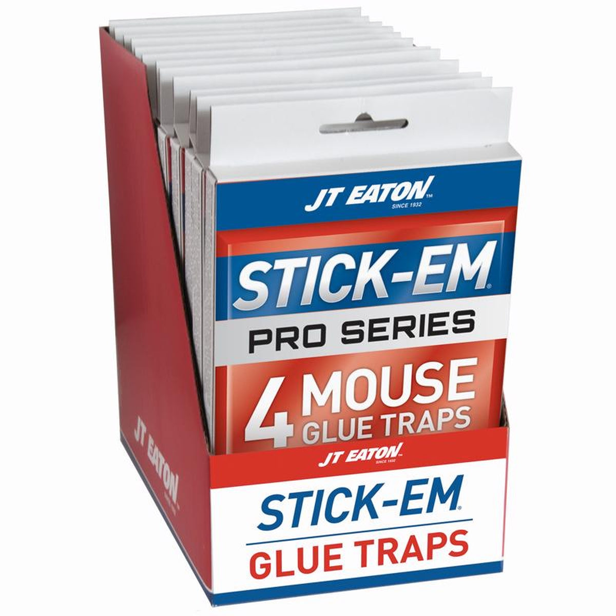 JT Eaton 133P Stick-Em Pro Series Glue Trap For Mice 4 pk