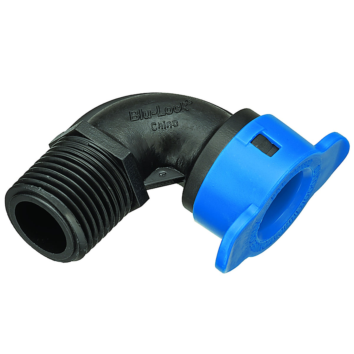 Orbit 31970 Blu-Lock 1/2 in. Dia. x 1.5 in. L MPT Elbow