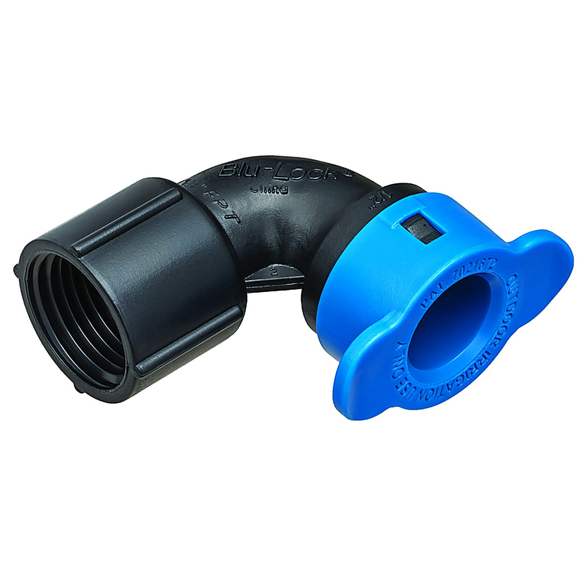 Orbit 31972 Blu-Lock 1/2 in. Dia. x 1.5 in. L Female Elbow