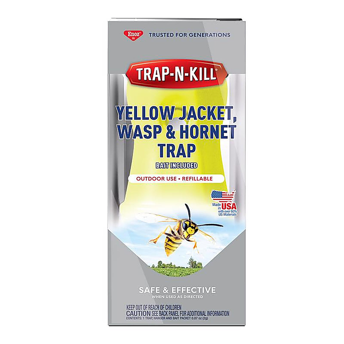 Enoz - ET5000.6 - Trap-N-Kill Wasp & Fly Trap