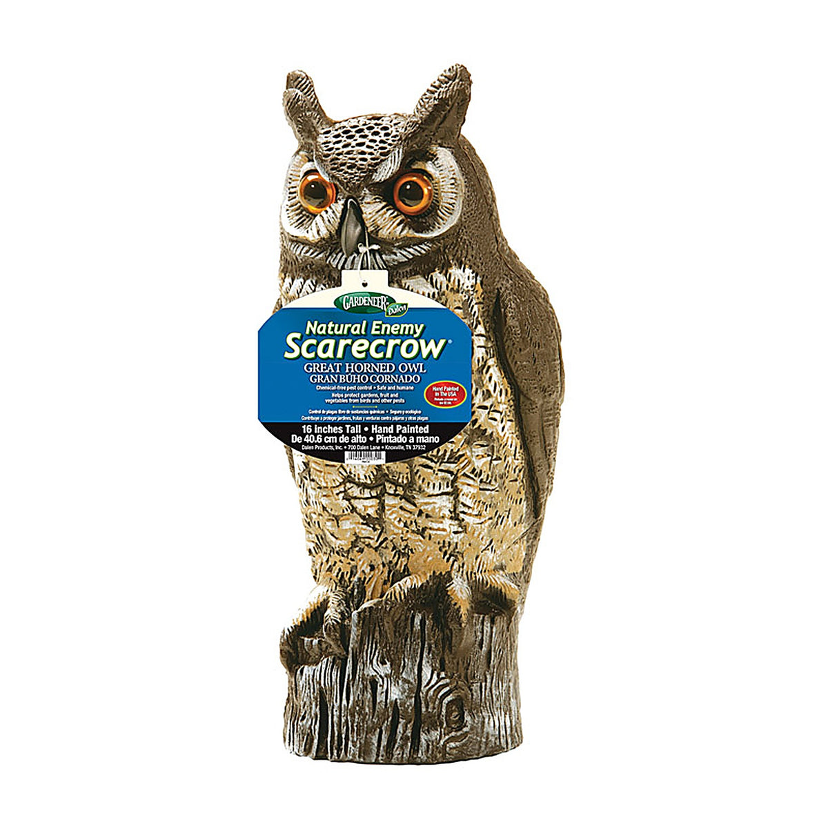 Dalen - OW-6 - Scarecrow Great Horned Owl Animal Repellent Decoy for All Pests