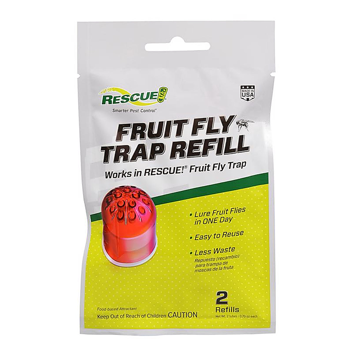 RESCUE FFTA-DB12 Fruit Fly Trap 0.51 oz