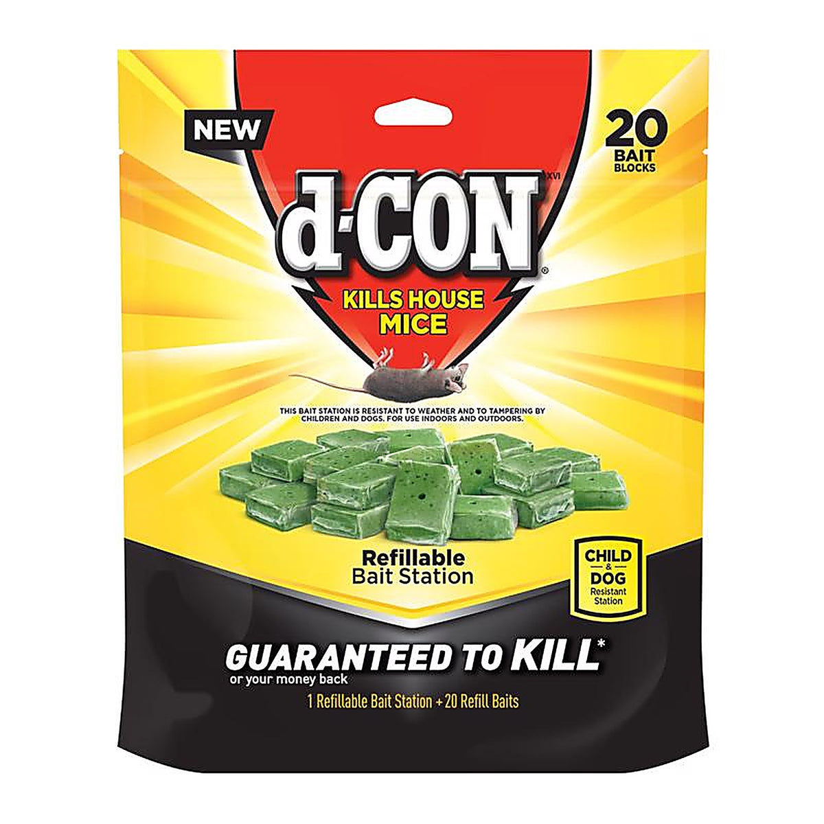 D-Con - 1920098345 - Bait Station Blocks for Mice