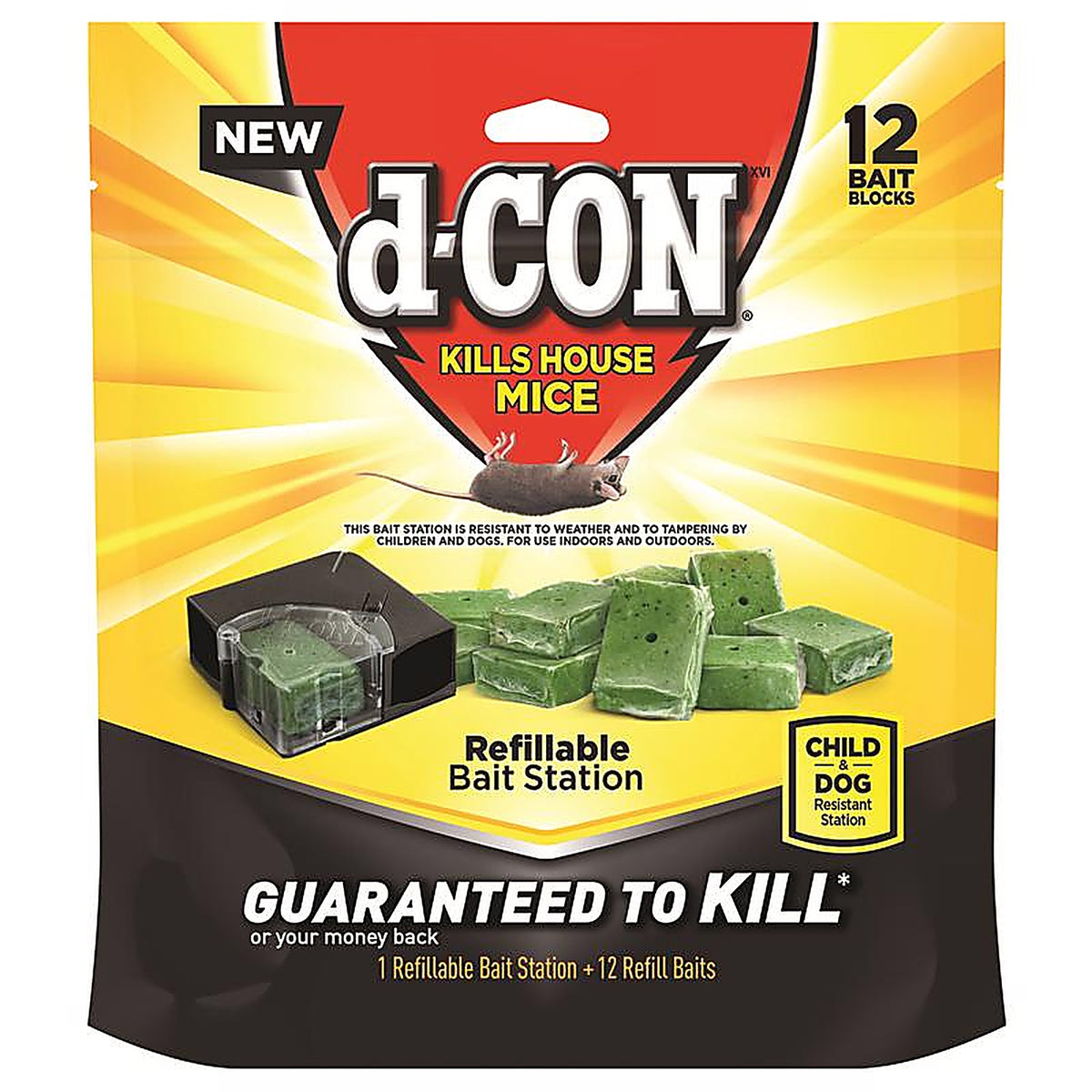 D-Con - 1920098666 - Bait Station Blocks for Mice