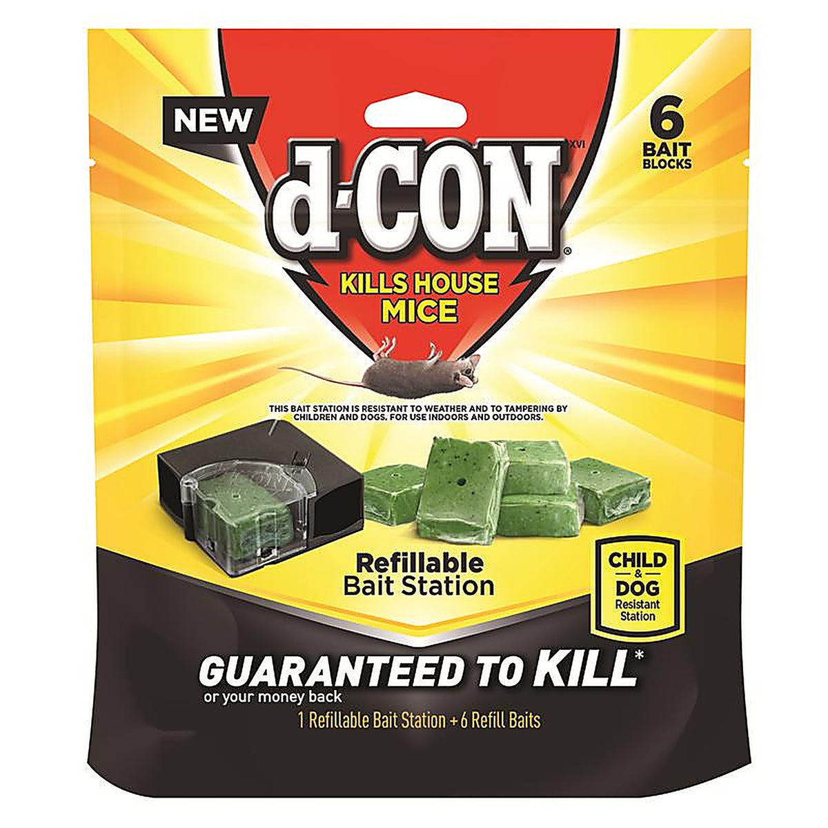 D-Con - 1920098665 - Bait Station Blocks for Mice