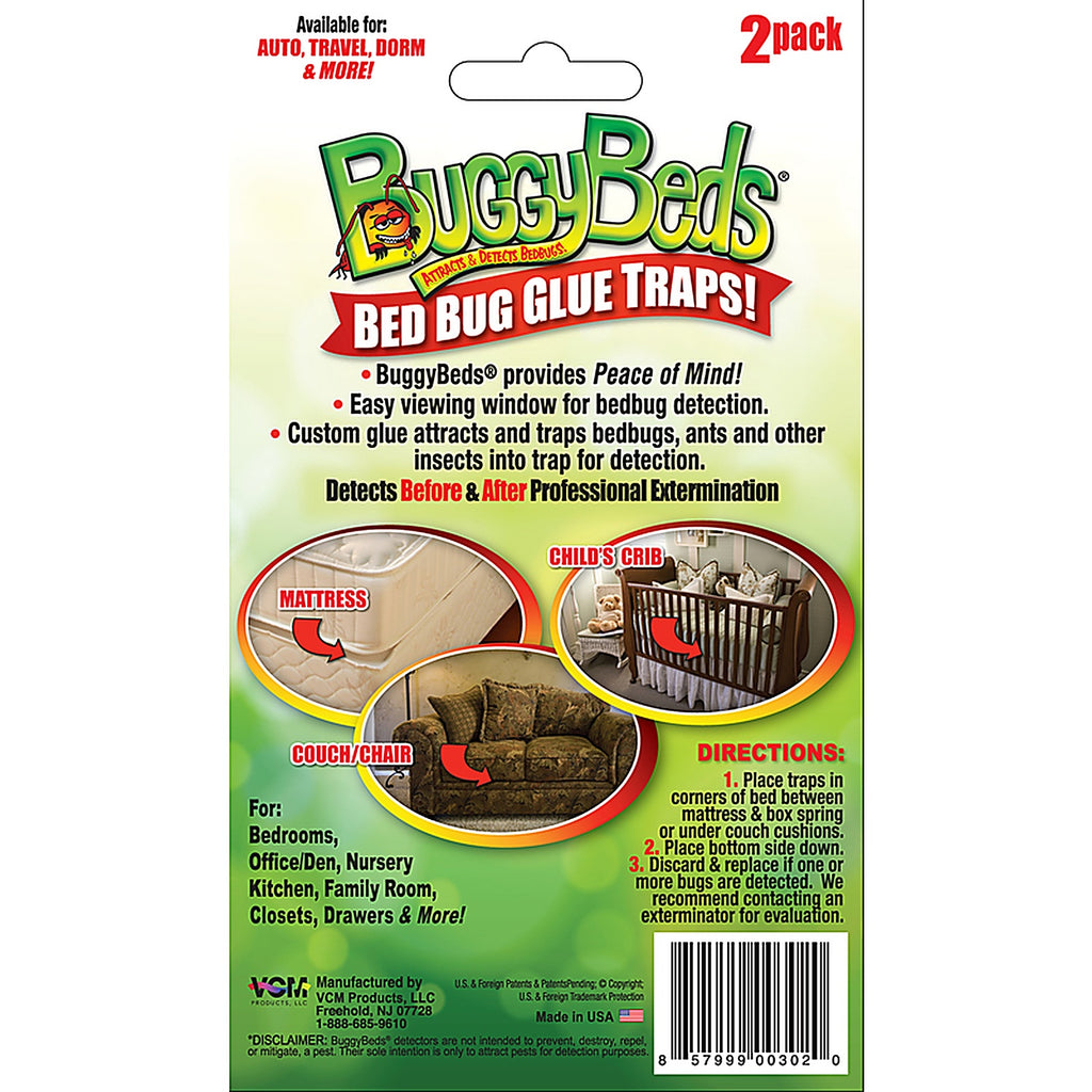 Buggybeds - 70249 - Bed Bug Detector 2 Pack