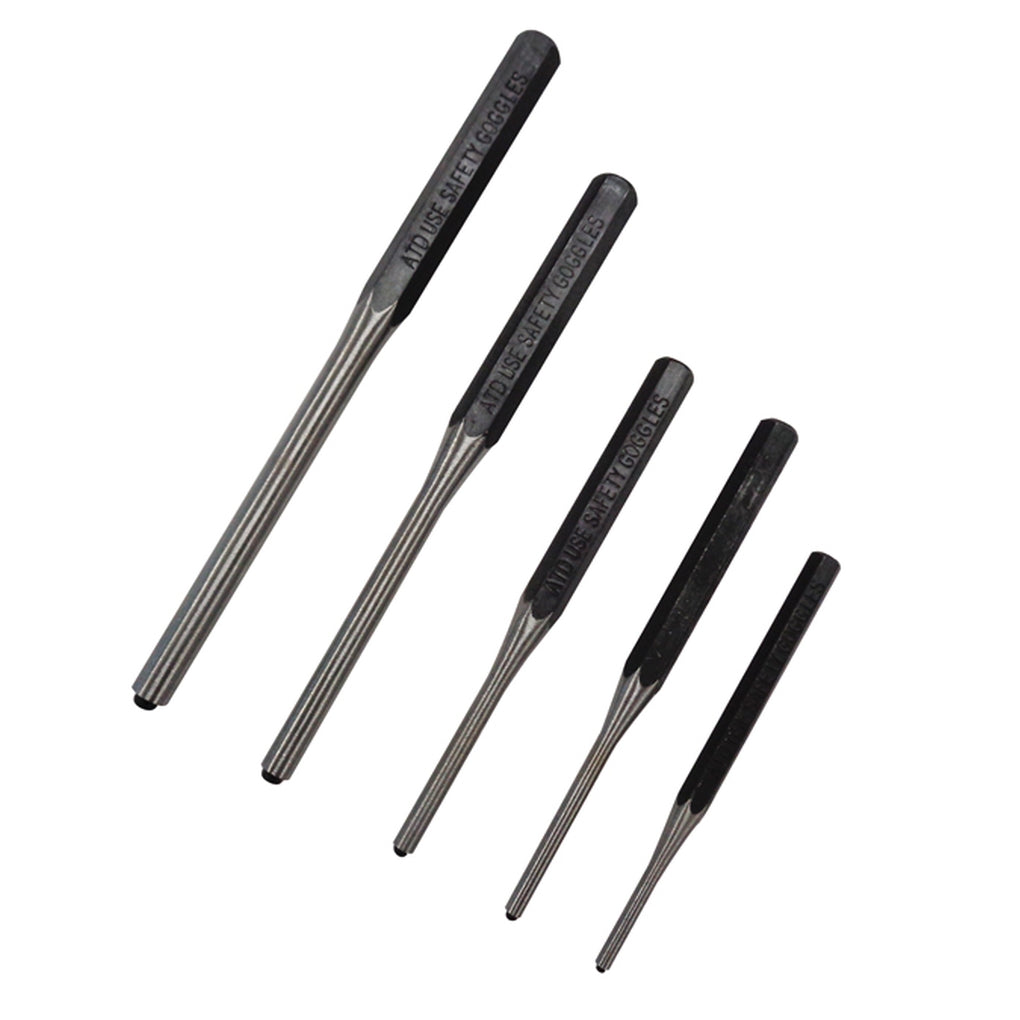 ATD - 762 - Roll-Pin Punch Set, 5 Piece