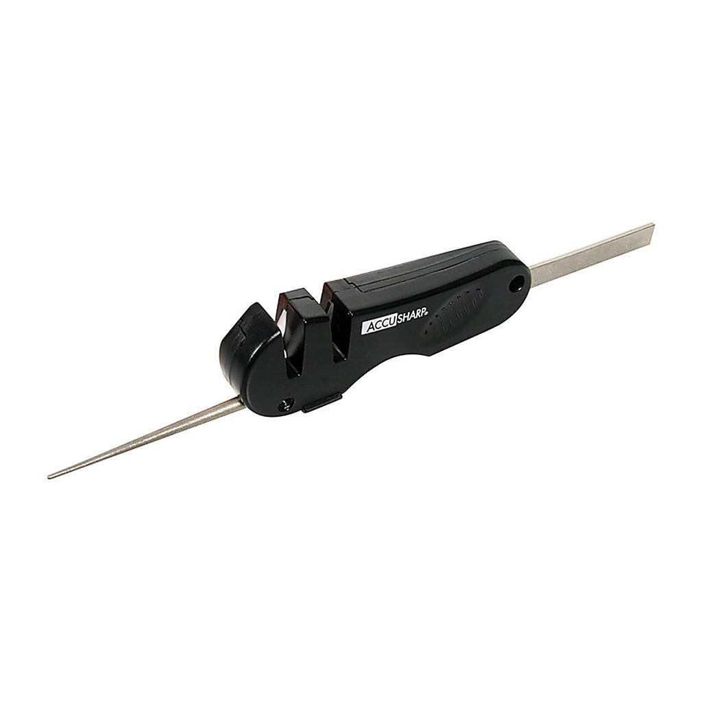 AccuSharp 029C 4-in-1 Matte Tungsten Carbide Multi-Function Sharpening Tool