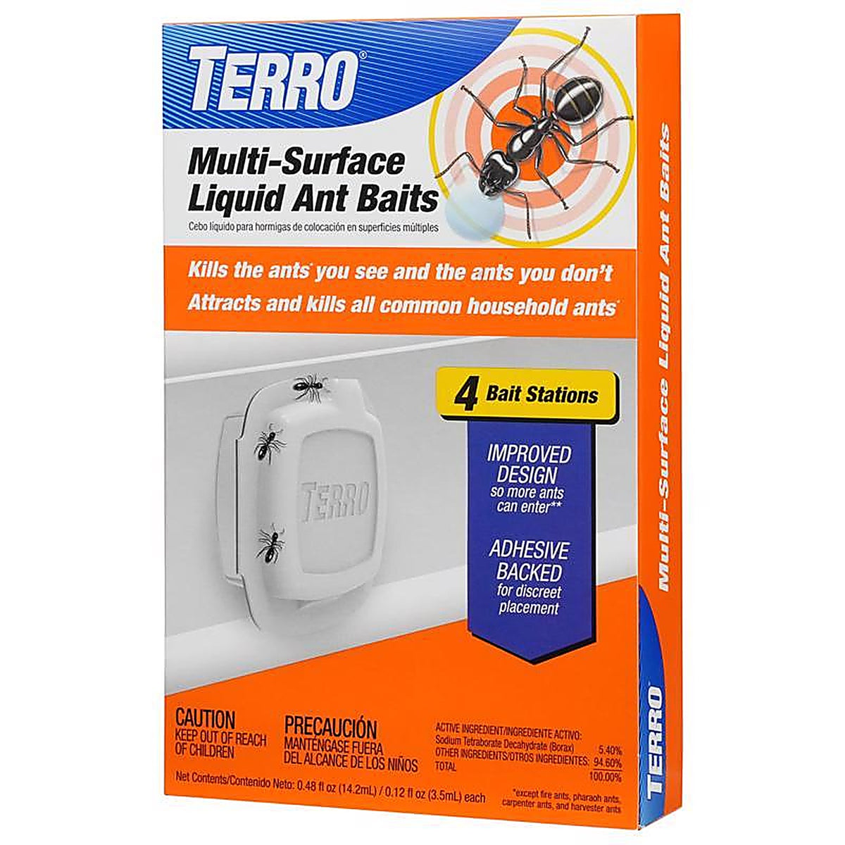 TERRO T334B Ant Bait Station 4 pk