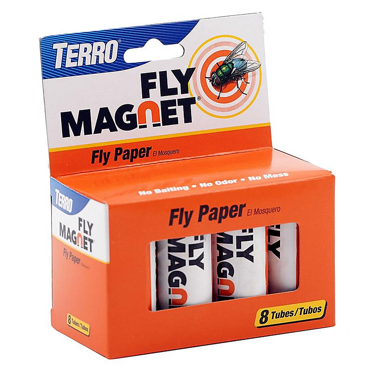 TERRO T518 Fly Magnet Fly Paper 8 pk