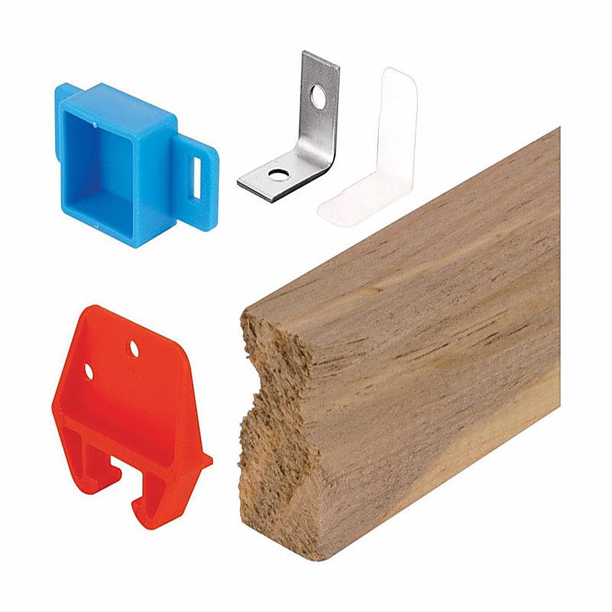 Prime-Line - R 7144 - Plastic Center Guide Track Replacement Set 1 pk