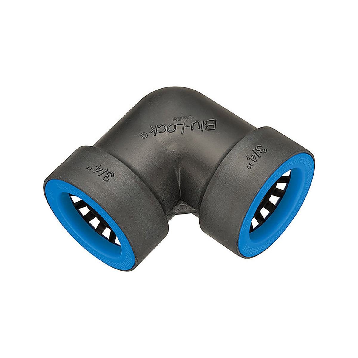 Orbit - 31374 - Blu-Lock 3/4 In. Push X 3/4 In. D Push Elbow Connector