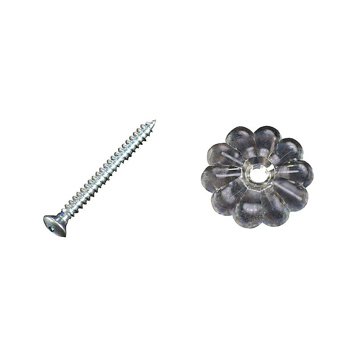 US Hardware D-140B RV Rosette Button 24/Pack