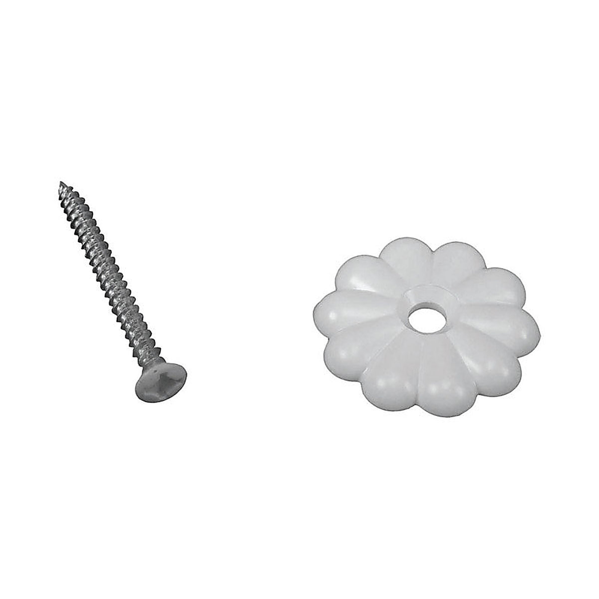 US Hardware D-138B RV Rosette Button 24/Pack
