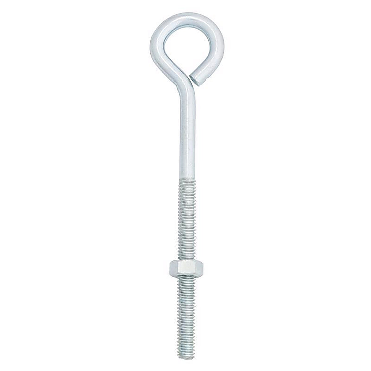 Hampton 02-3456-254 5/16 in. x 6 in. L Zinc-Plated Steel Eyebolt Nut Included