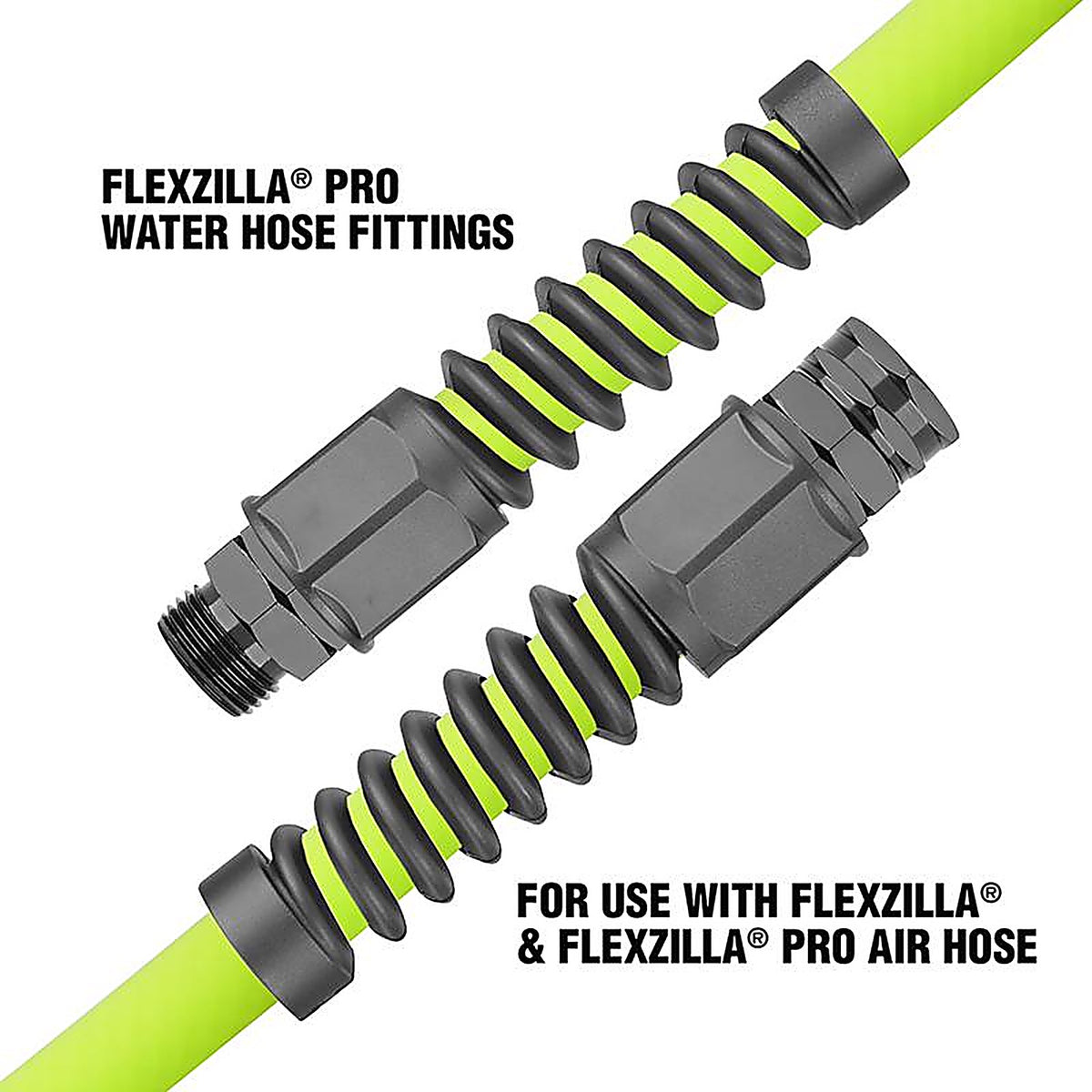 Flexzilla RP900625F Legacy Pro 5/8 in. Aluminum Threaded Female Reusable Hose Repair Fitting