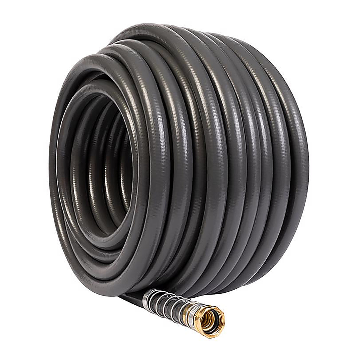 Gilmour 874001-1021 Flexogen 5/8 in. D X 100 ft. L Heavy Duty Premium Grade Garden Hose Black