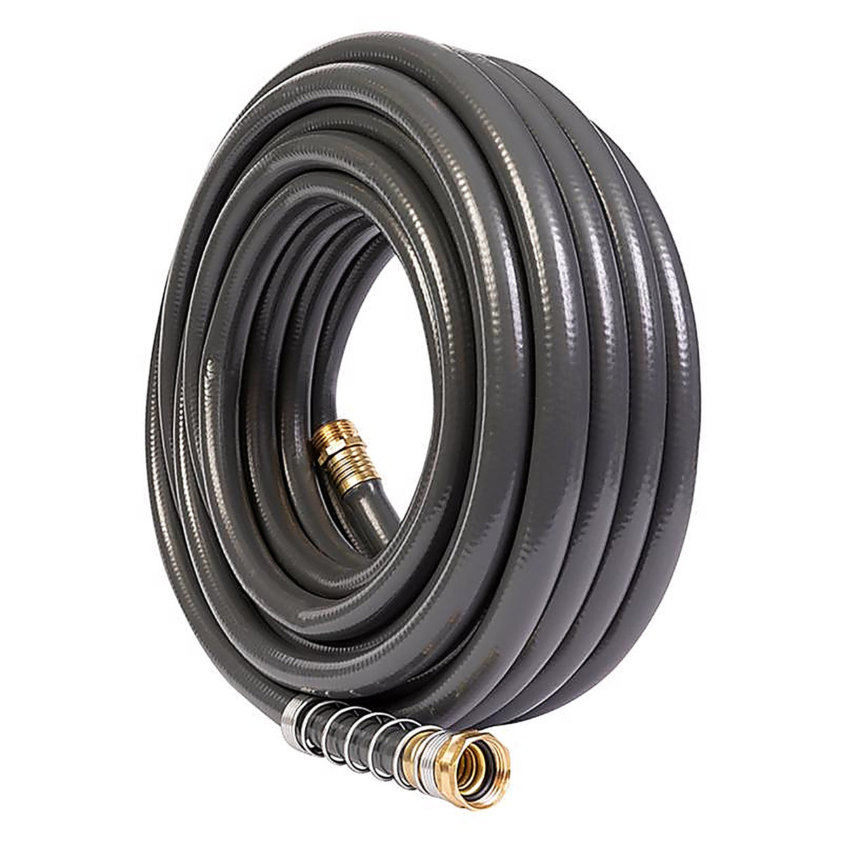 Gilmour 874501-1021 Flexogen 5/8 in. D X 50 ft. L Heavy Duty Premium Grade Garden Hose Black