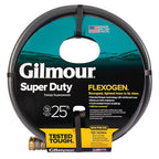 Gilmour 874251-1003 Flexogen 5/8 in. D X 25 ft. L Heavy Duty Premium Grade Garden Hose Gray