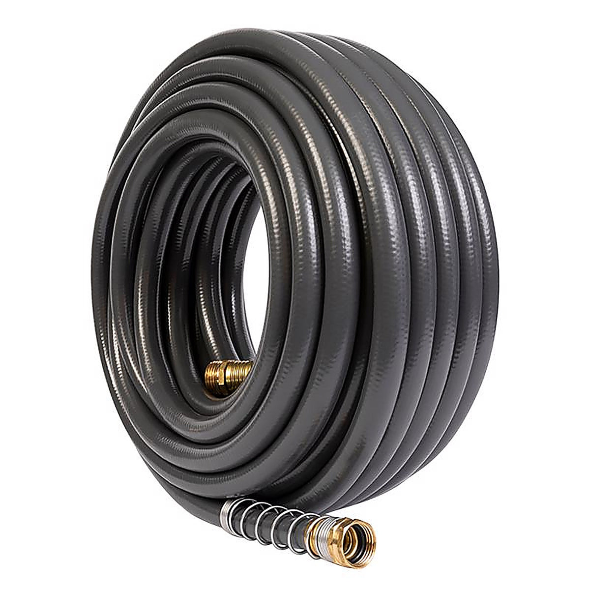 Gilmour 874751-1004 Flexogen 5/8 in. D X 75 ft. L Heavy Duty Premium Grade Garden Hose Gray
