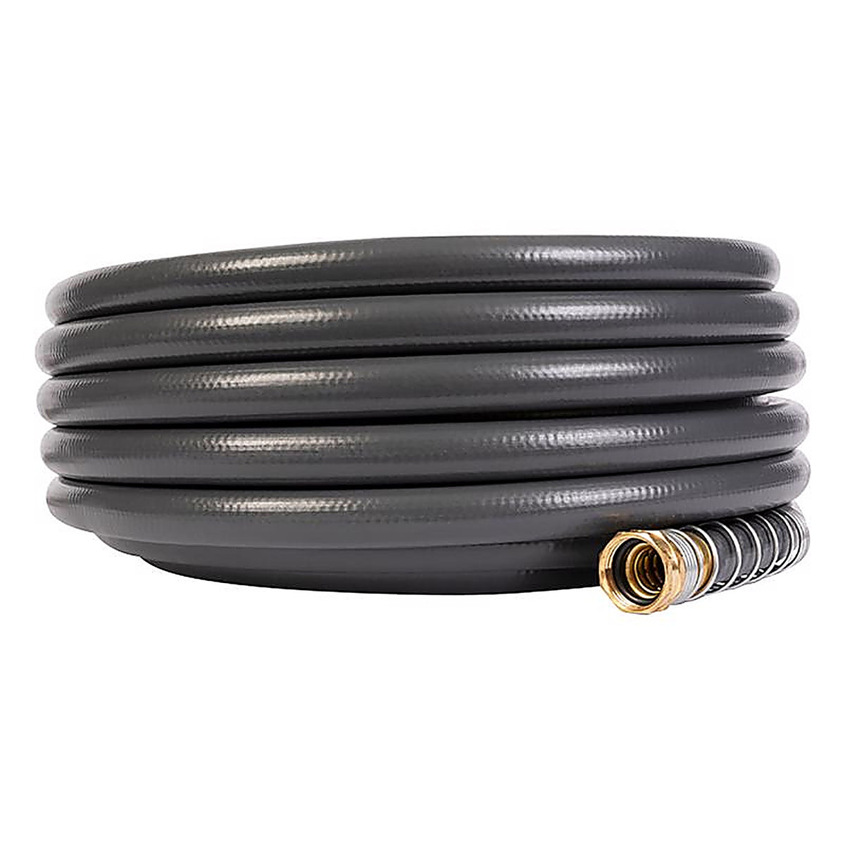 Gilmour 874751-1004 Flexogen 5/8 in. D X 75 ft. L Heavy Duty Premium Grade Garden Hose Gray