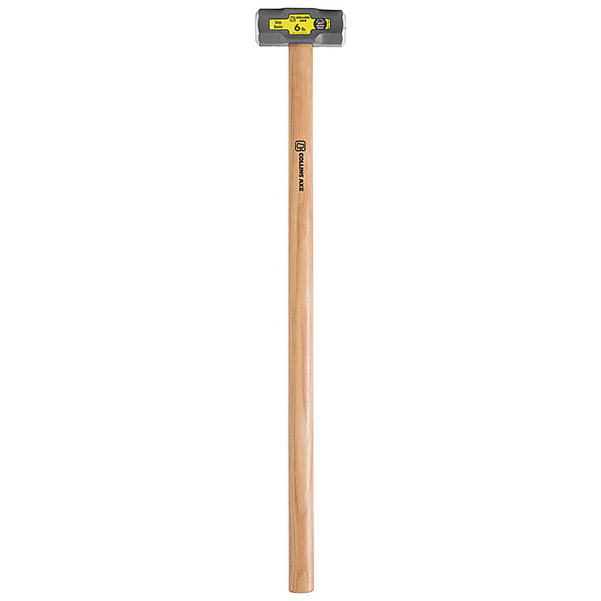 Collins MD-6H-C/32425 6 lb. Steel Sledge Hammer 36 in. Hickory Handle