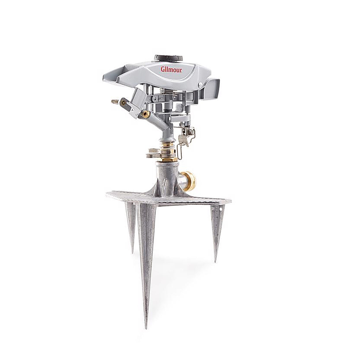 Gilmour 809993-4002 Metal Spike Base Impulse Sprinkler 8500 sq. ft.