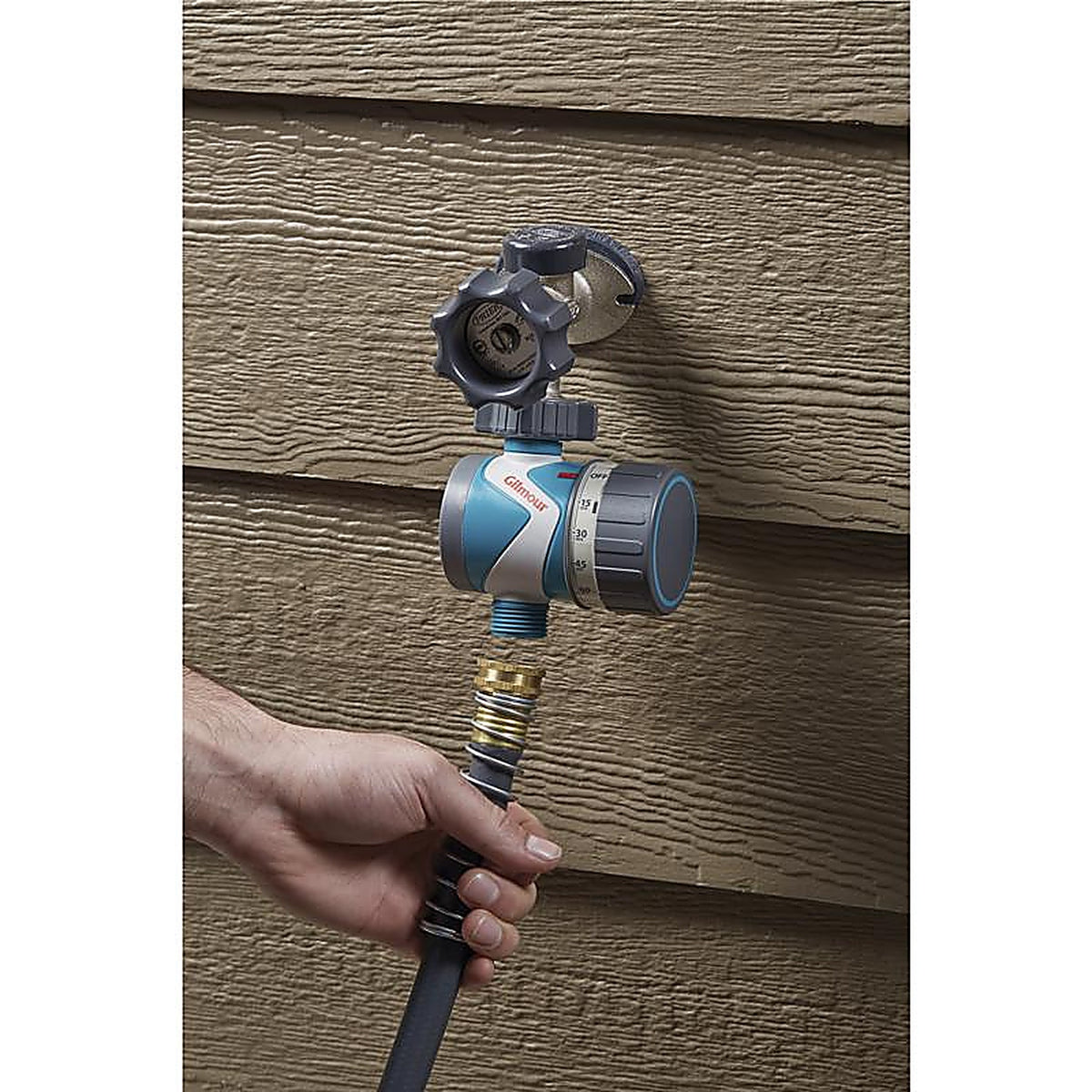 GIlmour 820054-1001 Gilmour Programmable 1 Zone Mechanical Sprinkler Timer