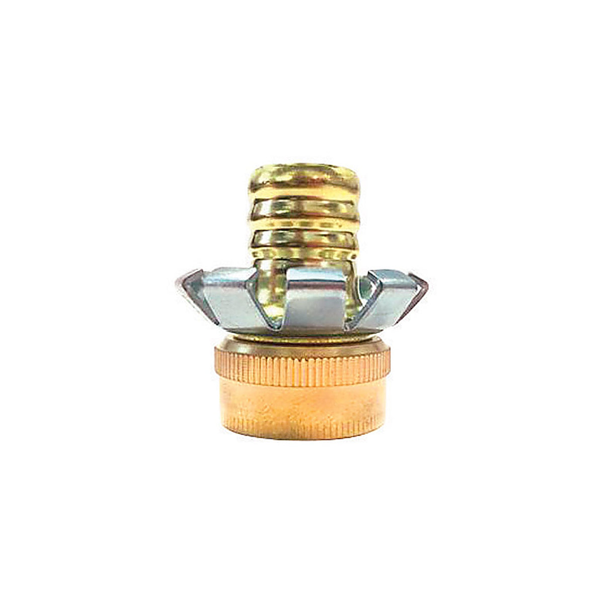 GIlmour 803404-1001 Gilmour 3/4 in. Brass Threaded Female Clinch Coupling