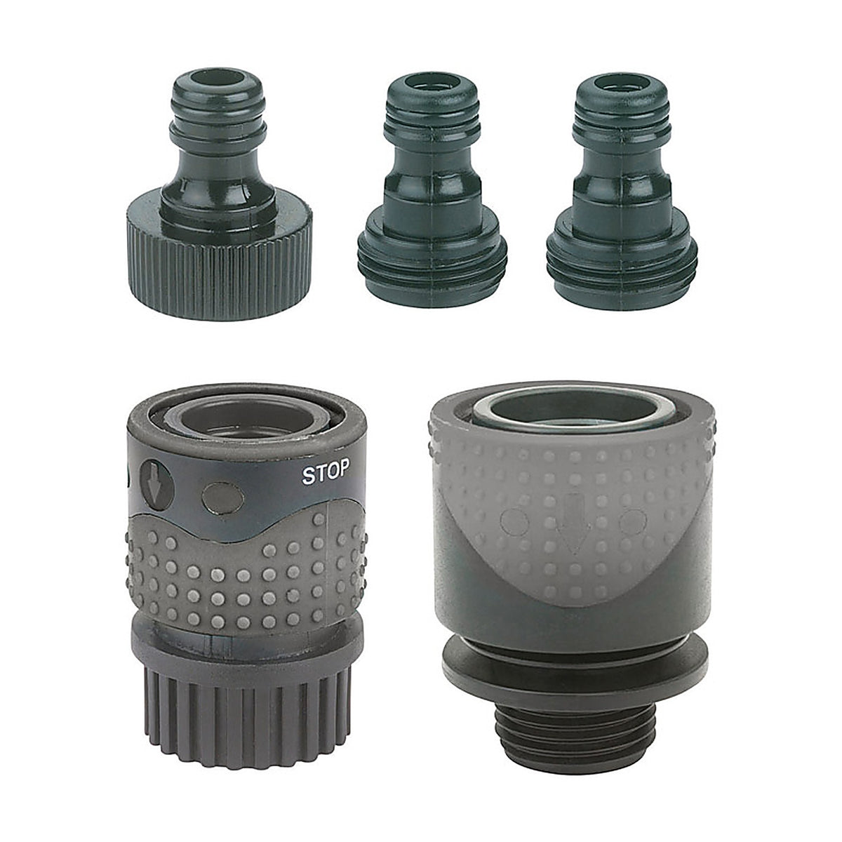 GIlmour 829394-1001 Gilmour Polymer Male/Female Quick Connector Hose Set