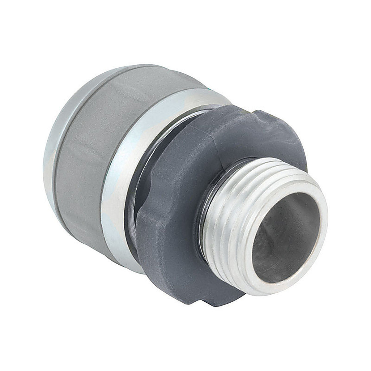 Gilmour - 805814-1001 - 3/4 In. Metal Threaded Male Hose Mender