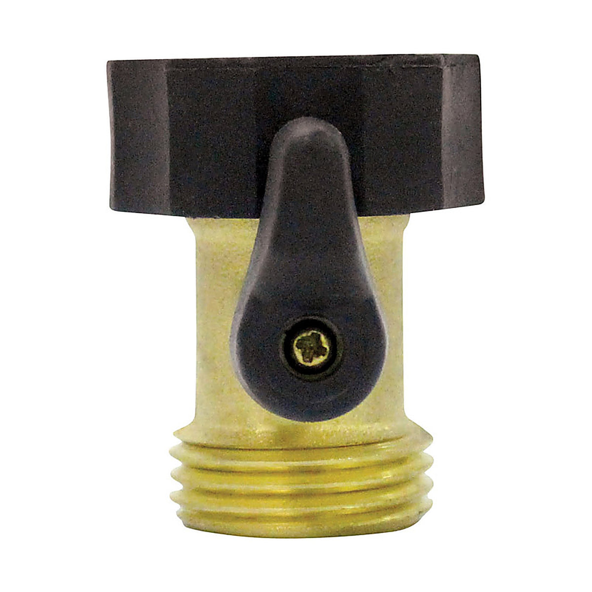 GIlmour 803004-1001 Gilmour 5/8 in. Brass Threaded Male Hose Shut-off Valve