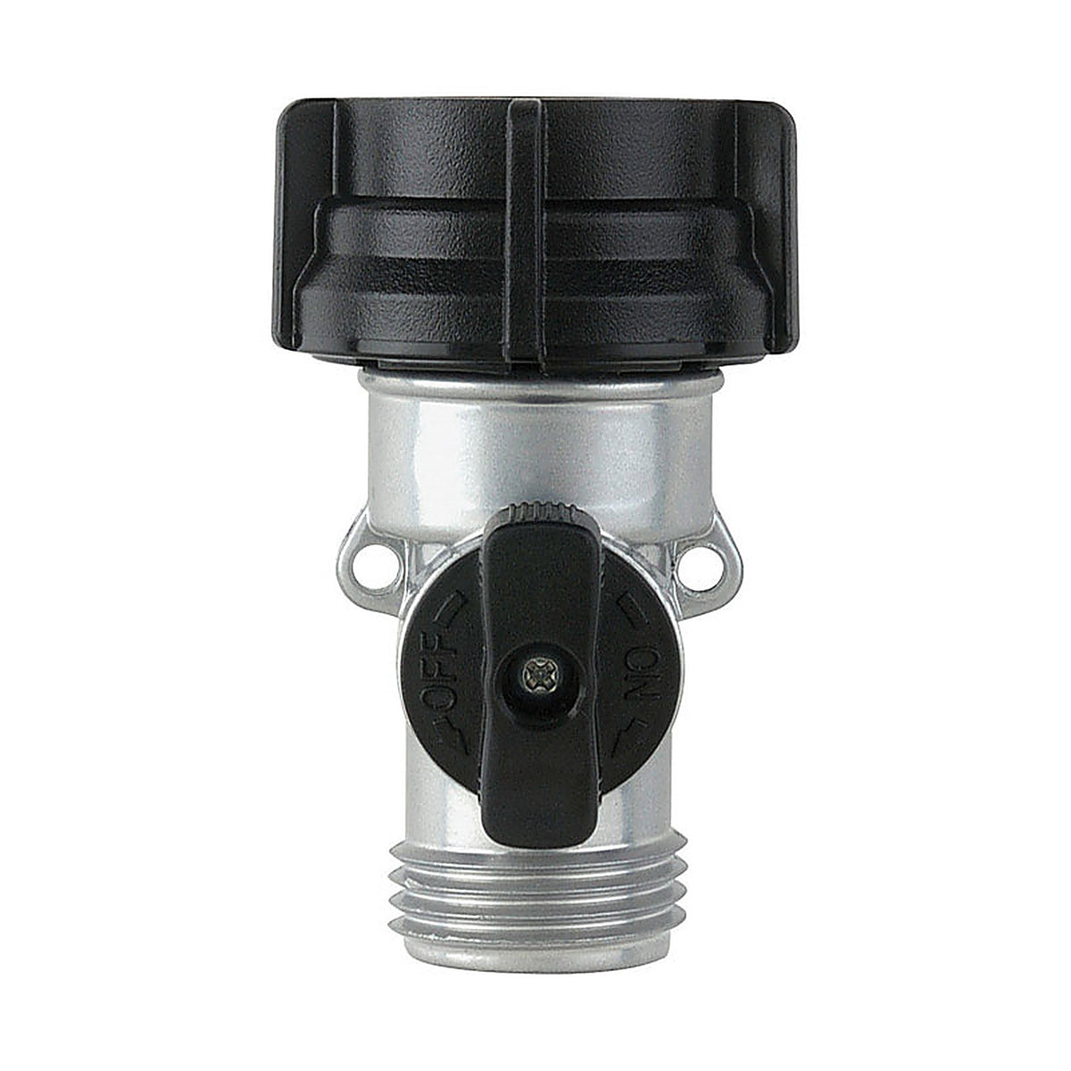 Gilmour - 805084-1001 - 5/8 In. Metal Threaded Male Hose Shut-Off Valve