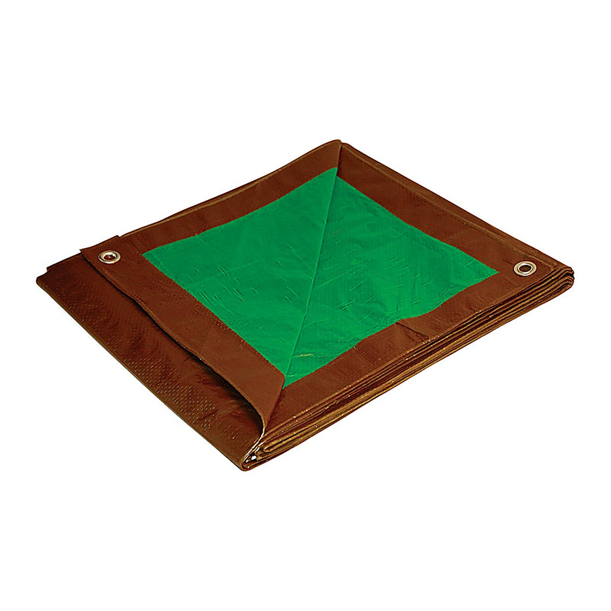Foremost - 11012 - Dry Top 10 Ft. W X 12 Ft. L Medium Duty Polyethylene Reversible Tarp Brown/Green