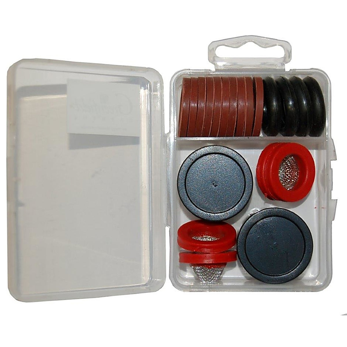 Rugg - W6HD-20-PDQ - Plastic Non-Threaded Hose Cap Washer Kit