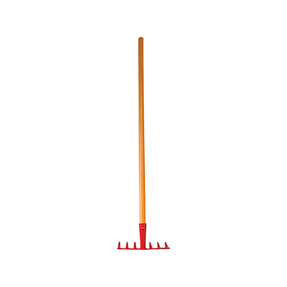 Rugg - CO1 - Buddy Bee 31 In. 7 Tine Steel Rake Wood Handle