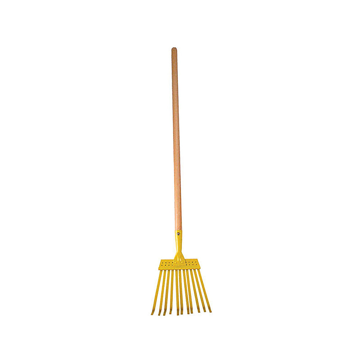 Rugg - CO4 - 31 In. 11 Tine Steel Leaf Rake Wood Handle