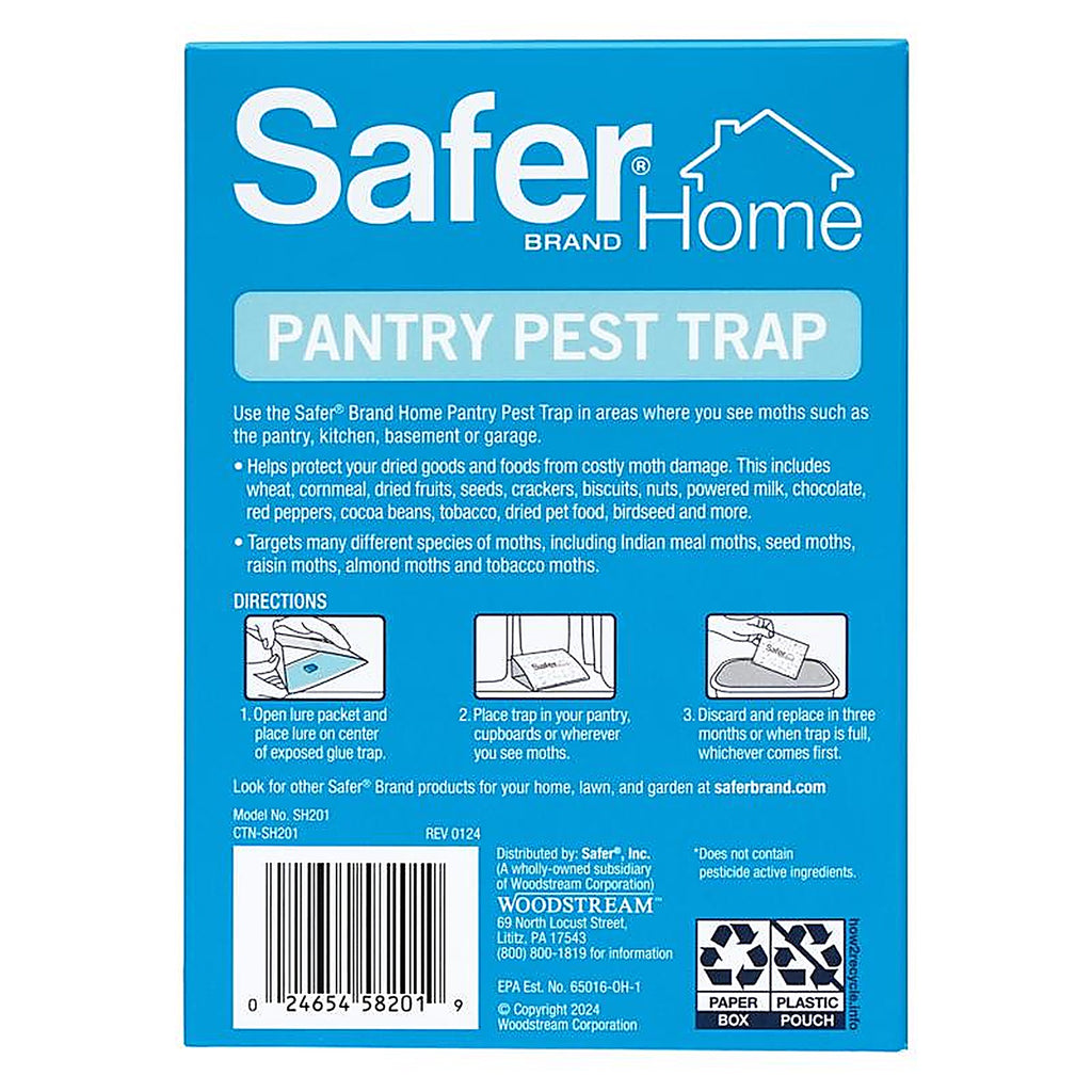 Safer - SH201 - Brand the Pantry Pest Insect Trap 2 Pack