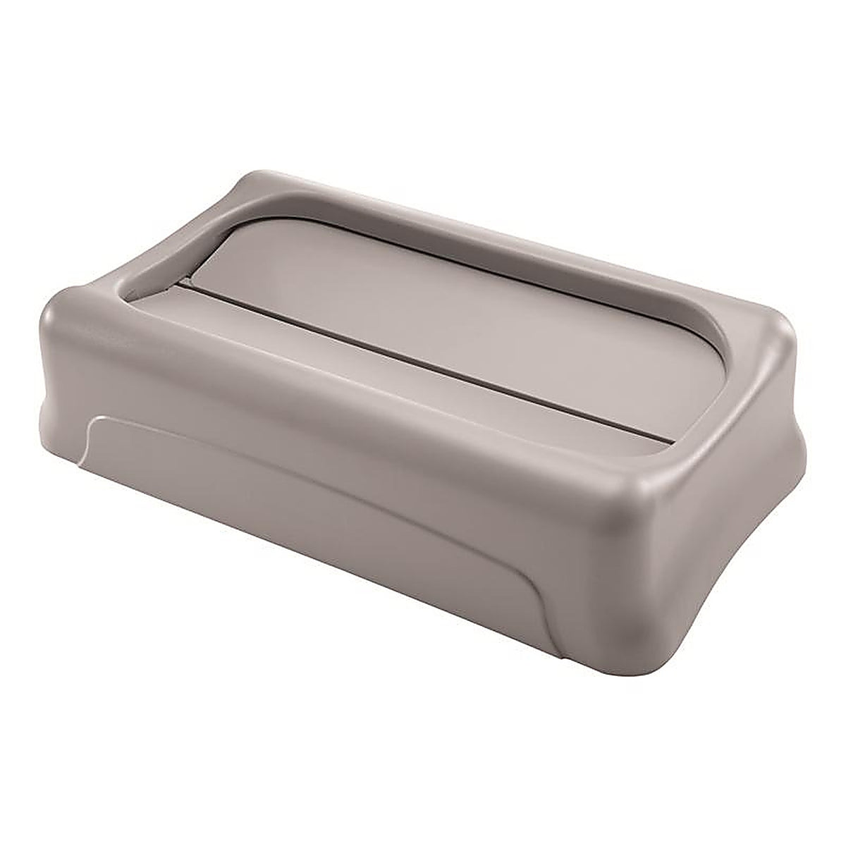 Rubbermaid FG267360GRAY Slim Jim Resin 23 gal Garbage Can Lid