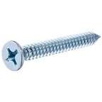 Hillman 80197 No. 8 x 2-1/2 in. L Phillips Pan Head Zinc-Plated Steel Sheet Metal Screws 100 1/Pack
